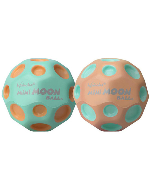 Waboba Mini Moon Ball 2pk - Orange/Mint